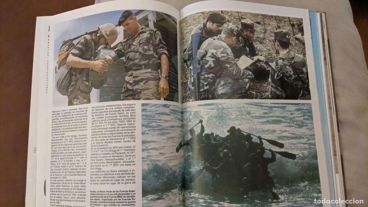 Libros de segunda mano: CUERPOS DE COMBATE 4 TOMOS - Foto 4