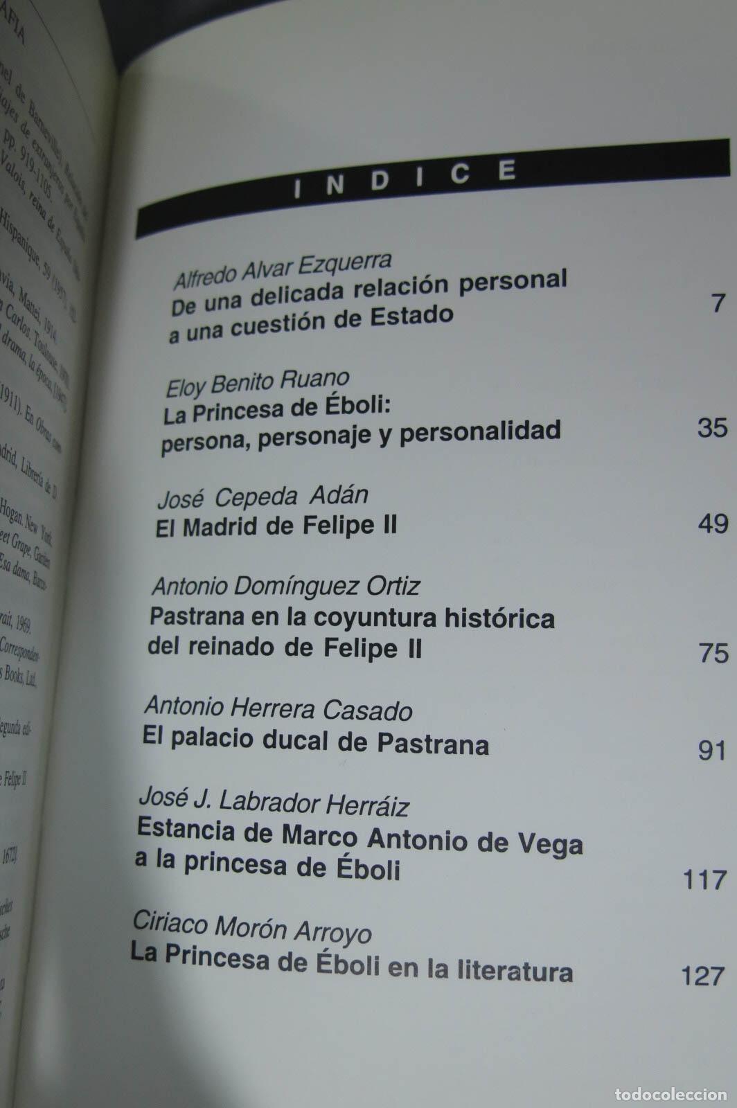Libros de segunda mano: LA PRINCESA DE &Eacute;BOLI Y PASTRANA - Foto 2