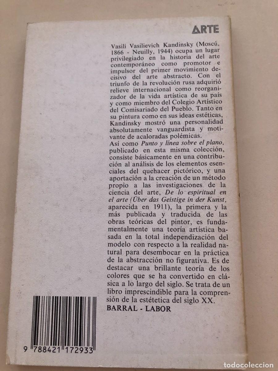 Libros de segunda mano: De lo Espiritual en el arte. Kandinsky - Foto 2