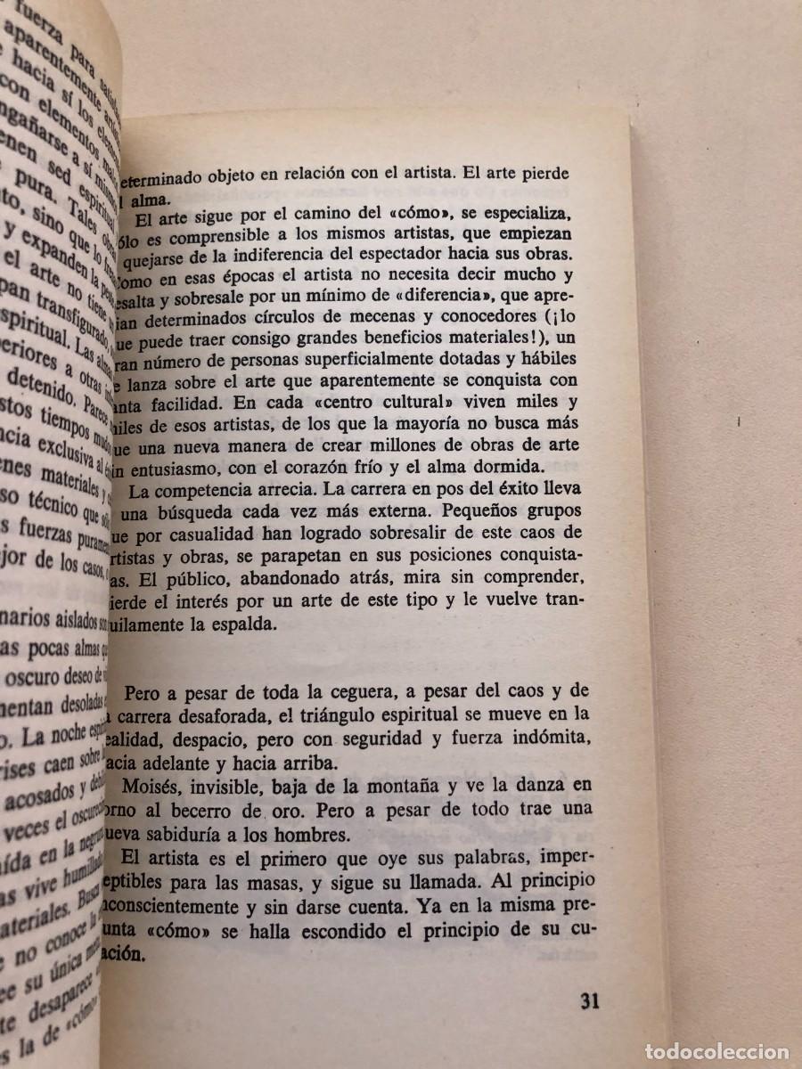 Libros de segunda mano: De lo Espiritual en el arte. Kandinsky - Foto 3