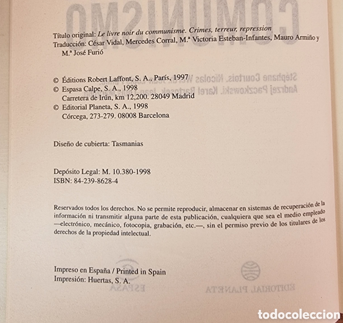 Libros de segunda mano: EL LIBRO NEGRO DEL COMUNISMO Stephane Courtois - Foto 5
