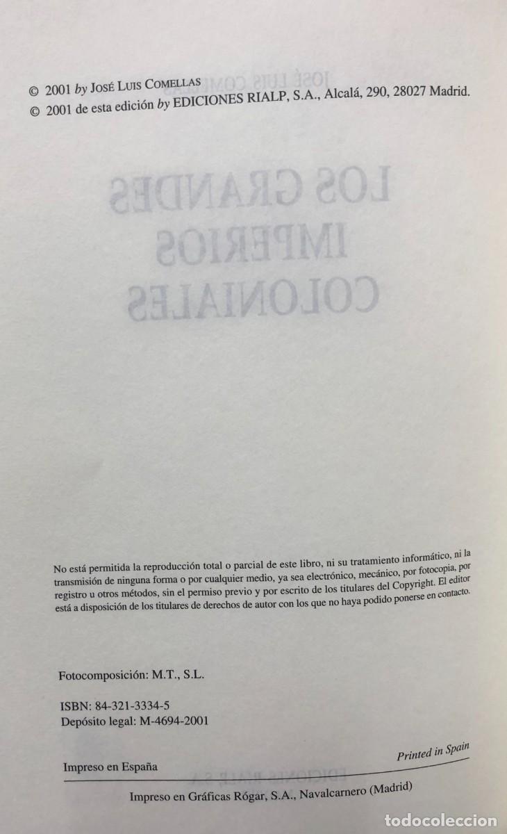 Libros de segunda mano: Los Grandes imperios coloniales - Foto 2