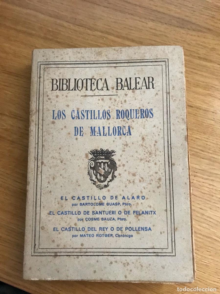 Libros de segunda mano: Los castillos roqueros de Mallorca - Foto 1