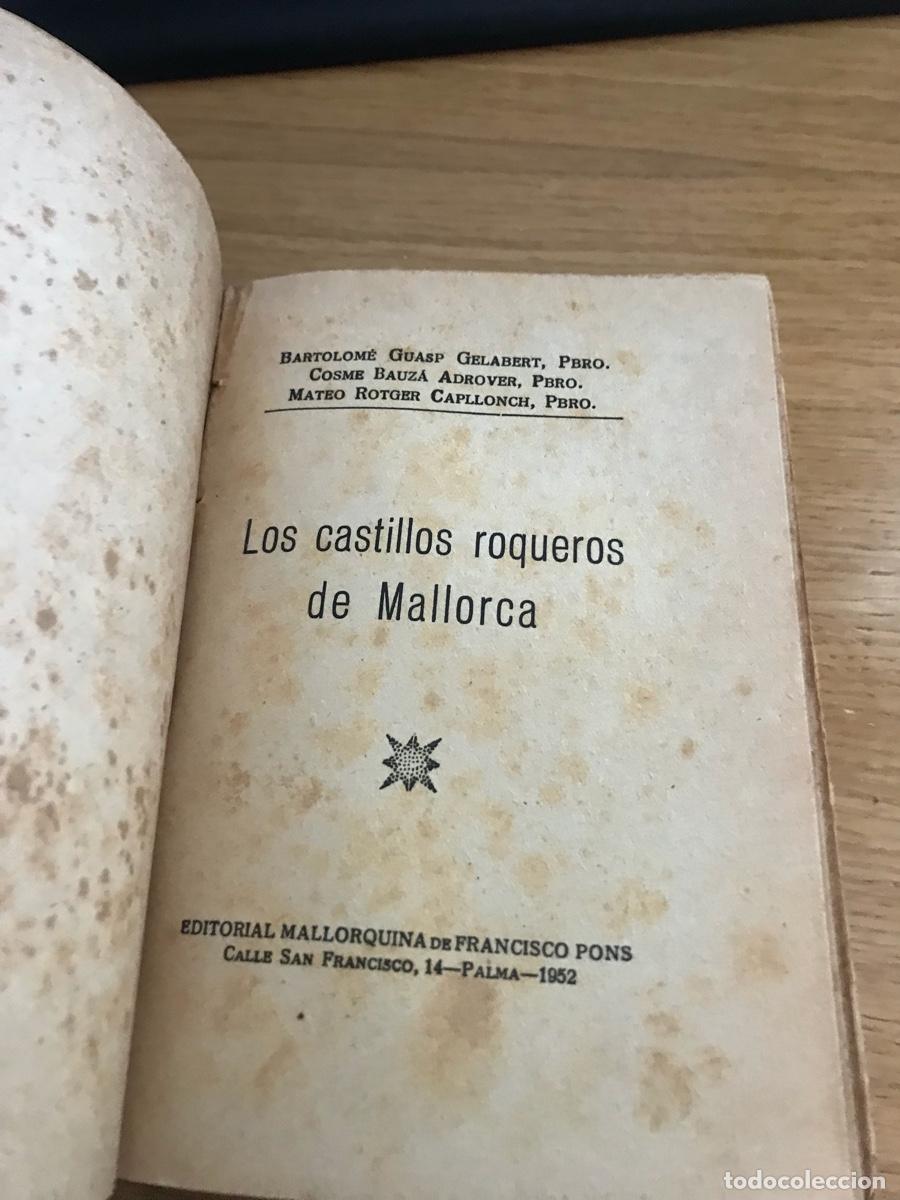 Libros de segunda mano: Los castillos roqueros de Mallorca - Foto 2