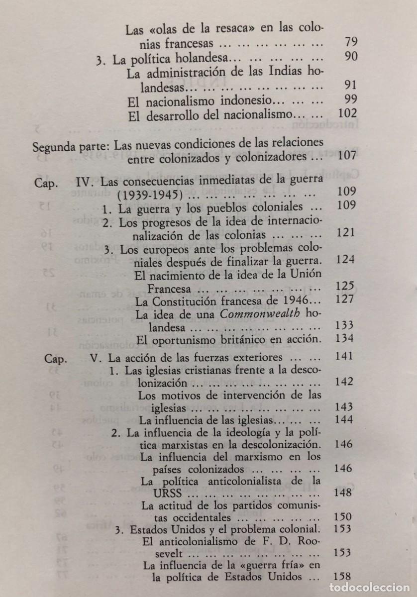 Libros de segunda mano: Historia de las descolonization del siglo xx - Foto 6