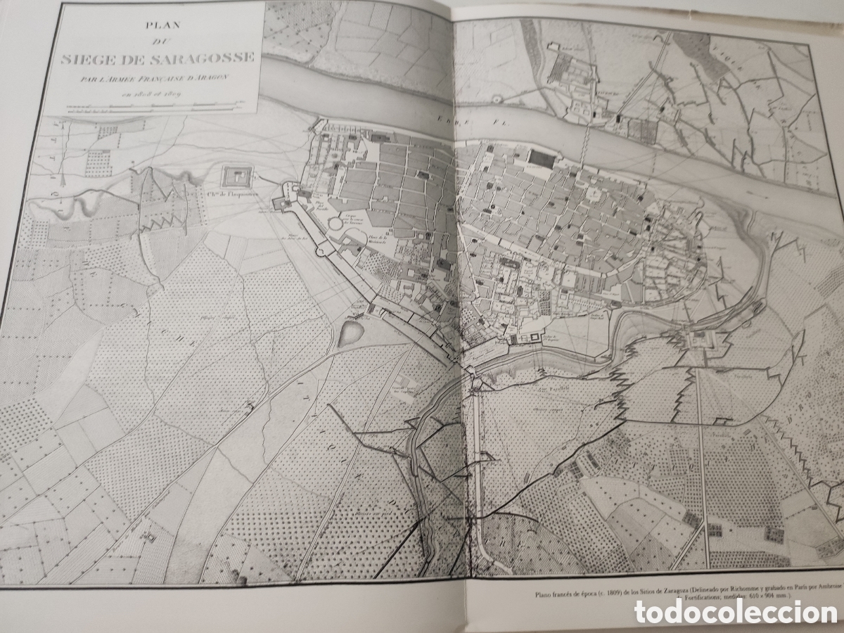 Libros de segunda mano: Los sitios de Zaragoza. 1808-1809. - Foto 7