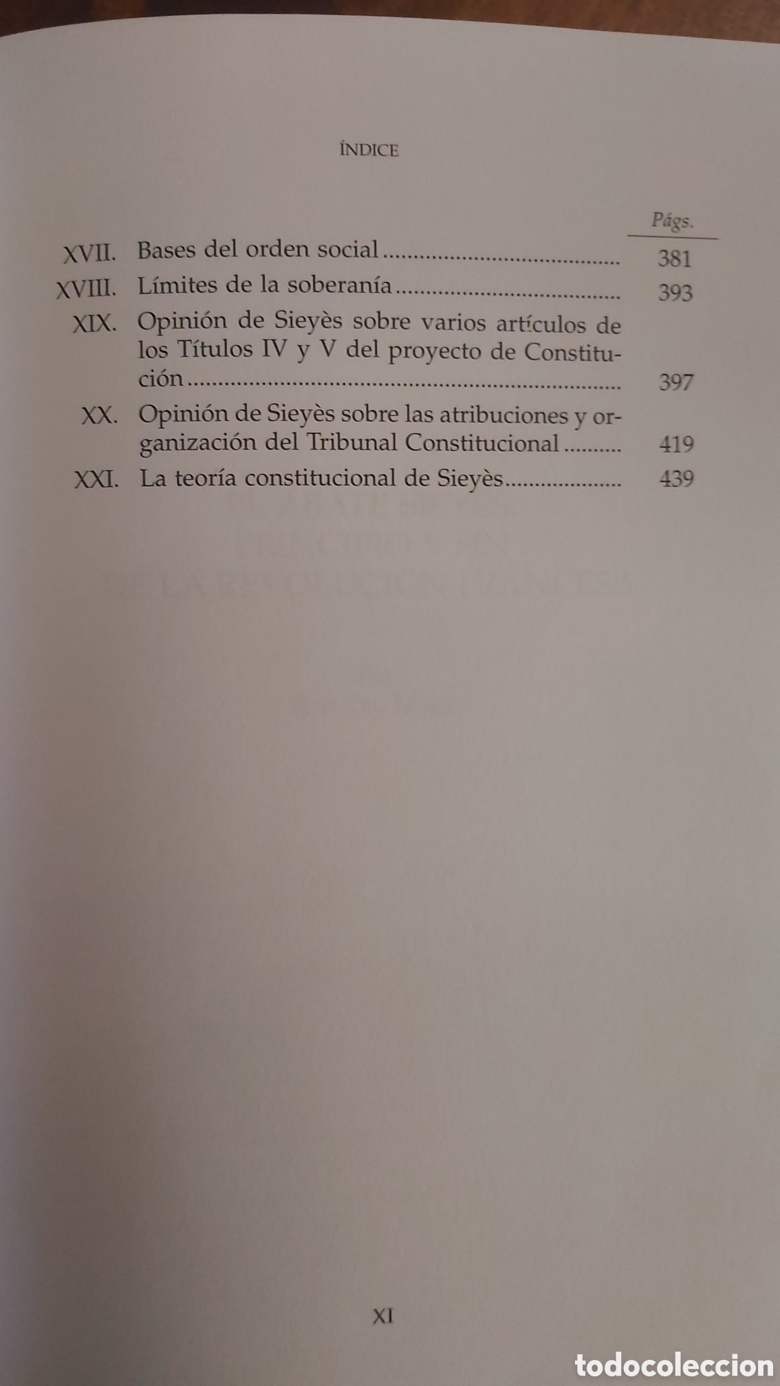 Libros de segunda mano: ESCRITOS Y DISCURSOS DE LA REVOLUCI&Oacute;N / E. SIEY&Egrave;S - Foto 4