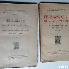Un Rey Absoluto fernando vii rey absoluto. la ominosa década.y - Compra venta en ...