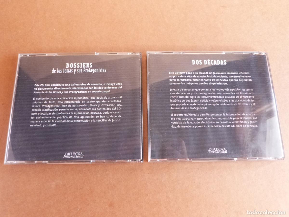 Libros de segunda mano: Complemento al libro Anuario de los Temas y sus Protagonistas A&ntilde;o 1998 2 CD - Difusora Internacional - Foto 3