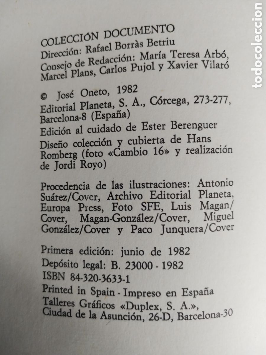 Libros de segunda mano: TEJERO a&ntilde;o 1982 - Foto 2