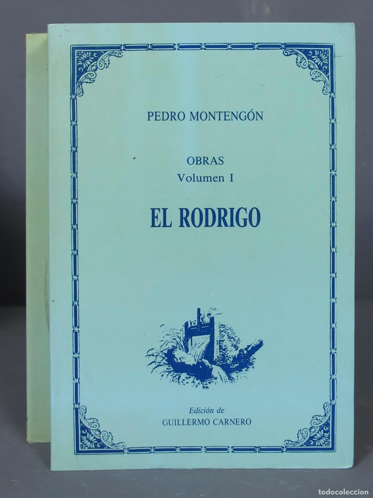Libros de segunda mano: EL RODRIGO. MONTENGON. 2 TOMOS - Foto 1