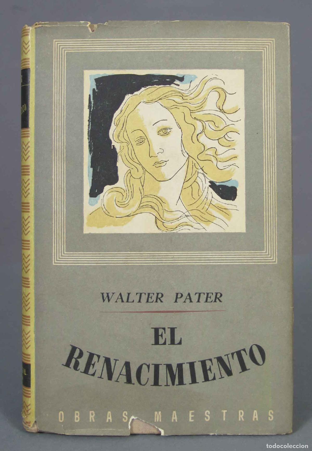 Libros de segunda mano: El renacimiento. Walter Pater - Foto 1