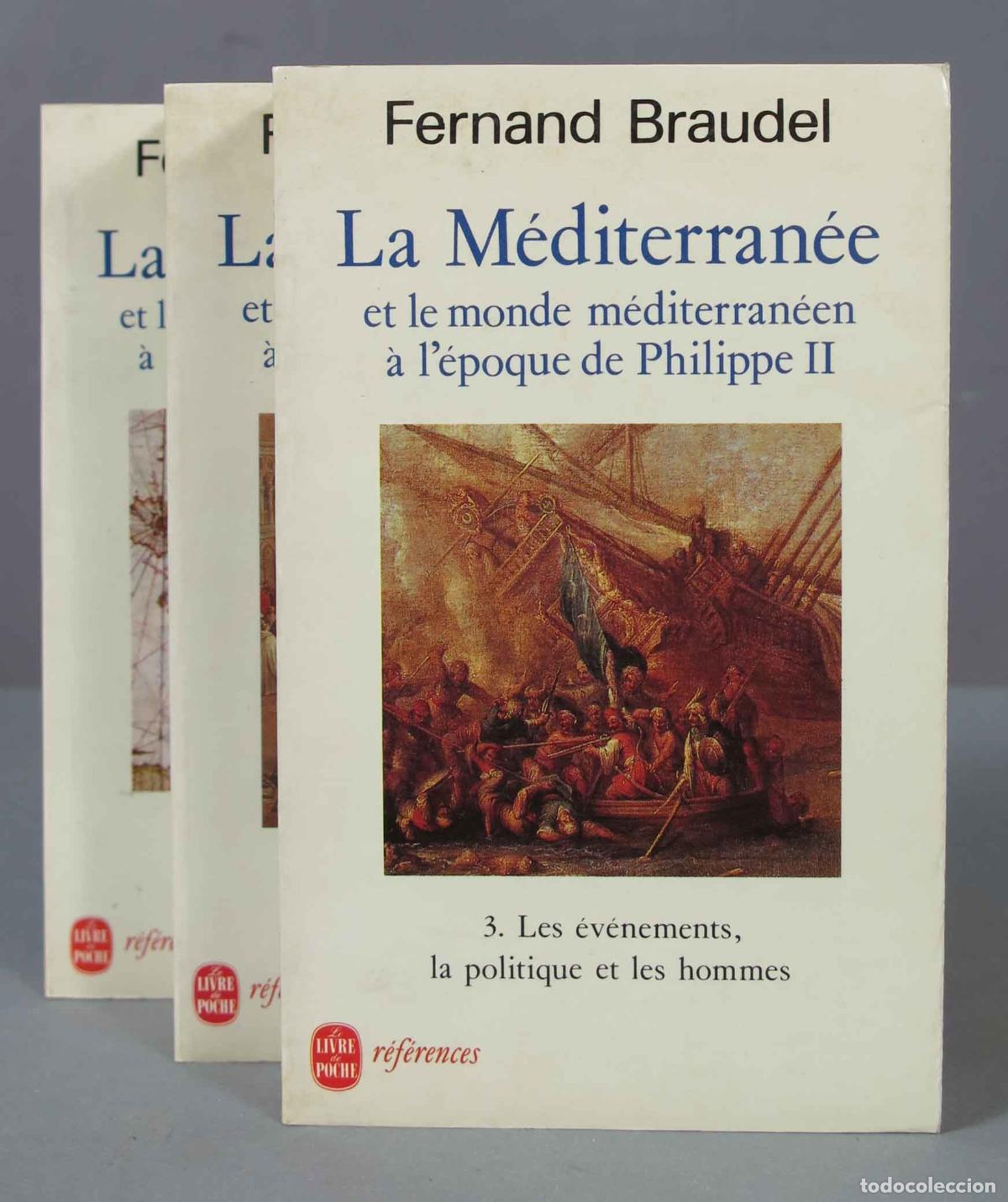 Second hand books: La M&eacute;diterran&eacute;e et le monde m&eacute;diterran&eacute;en &agrave; l&acute;&eacute;poque de Philippe II. BRAUDEL. 3 TOMOS