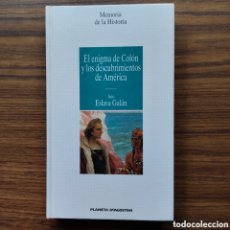 Libros de segunda mano: EL ENIGMA DE COLÓN Y LOS DESCUBRIMIENTOS DE AMÉRICA, JUAN ESLAVA GALÁN.