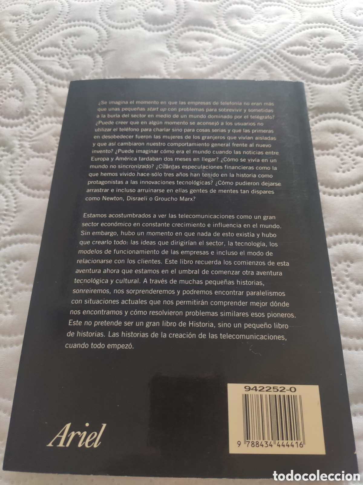 Libros de segunda mano: Libro Historia de las telecomunicaciones - Foto 2