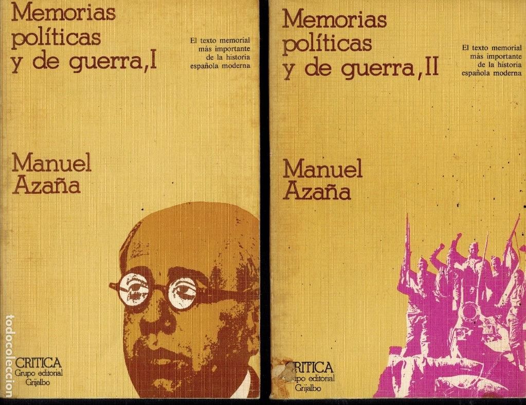 Libri di seconda mano: MEMORIAS POL&Iacute;TICAS Y DE GUERRA
