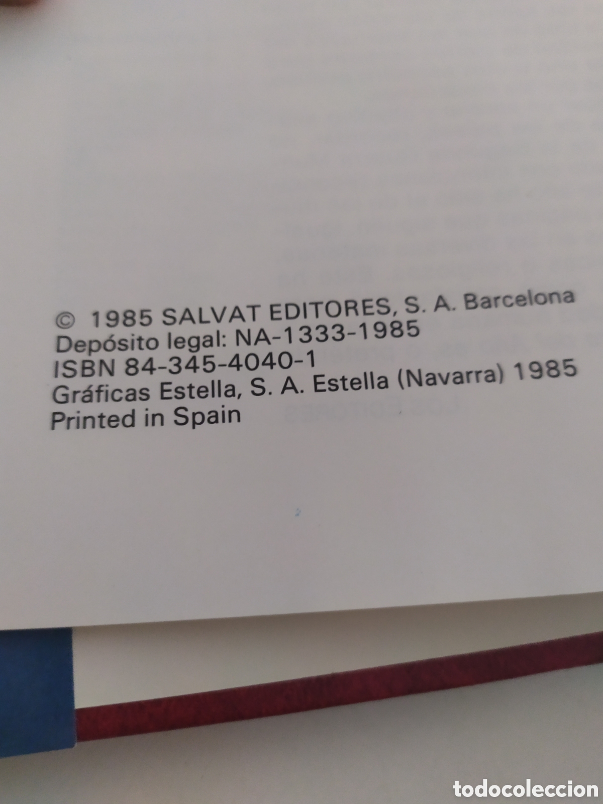 Libros de segunda mano: LIBRO DEL A&Ntilde;O 1985. SALVAT EDITORES. - Foto 3