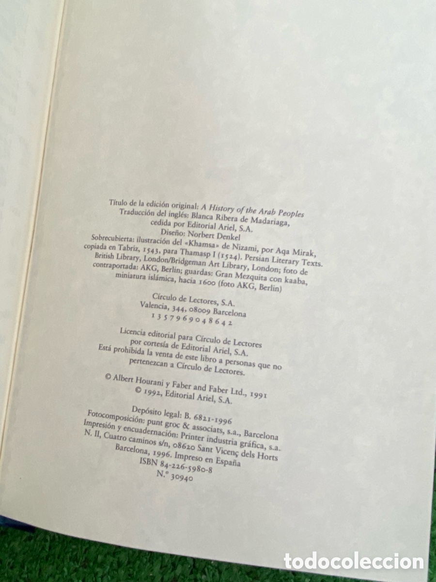 Libros de segunda mano: Historia de los pueblos arabes - Foto 6
