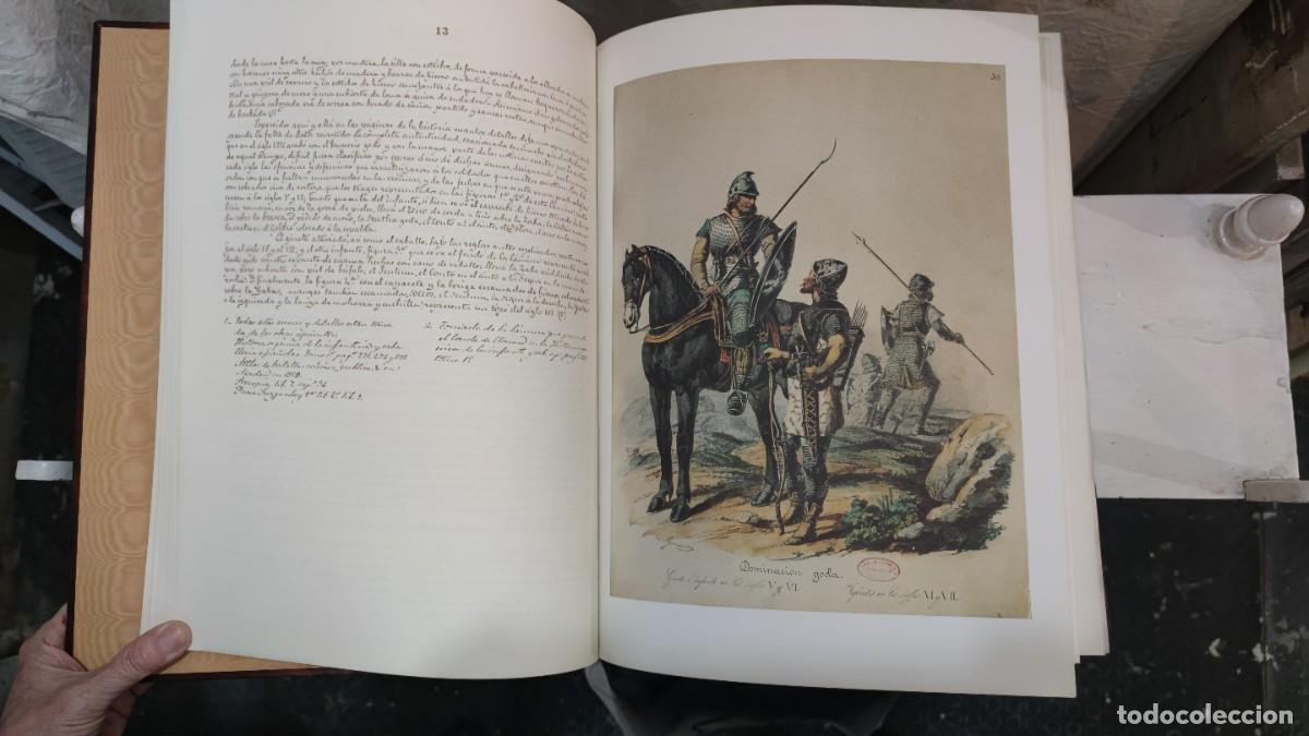 Libros de segunda mano: Gran Libro FACSIMIL &rdquo;El EJ&Eacute;RCITO y la ARMADA&rdquo; 2 Tomos y un Anexo - Foto 2
