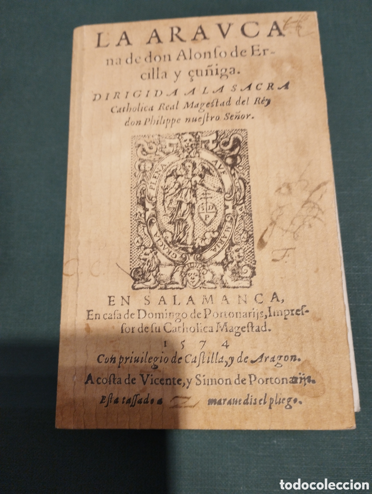 Libros de segunda mano: Alfonso de Ercilla. La Auracana - Foto 1