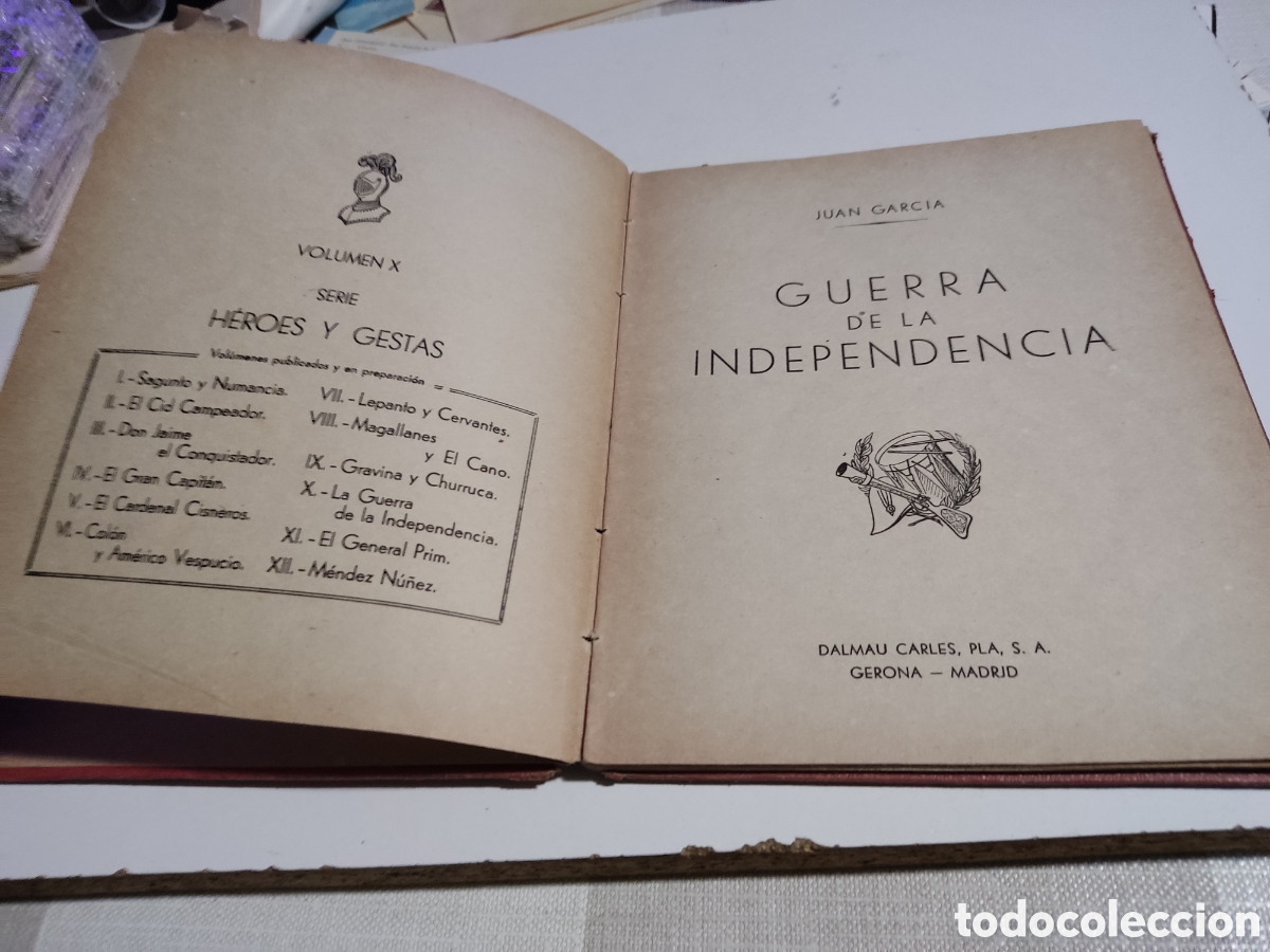 Libros de segunda mano: Libro La Guerra de la independencia - Foto 3