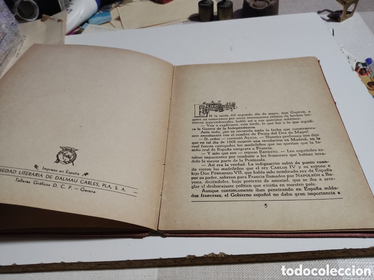 Libros de segunda mano: Libro La Guerra de la independencia - Foto 4