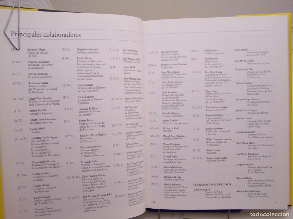 Libros de segunda mano: 1993. LIBRO DEL A&Ntilde;O. Navarro, Frances (Dir. Ed.) - Foto 2