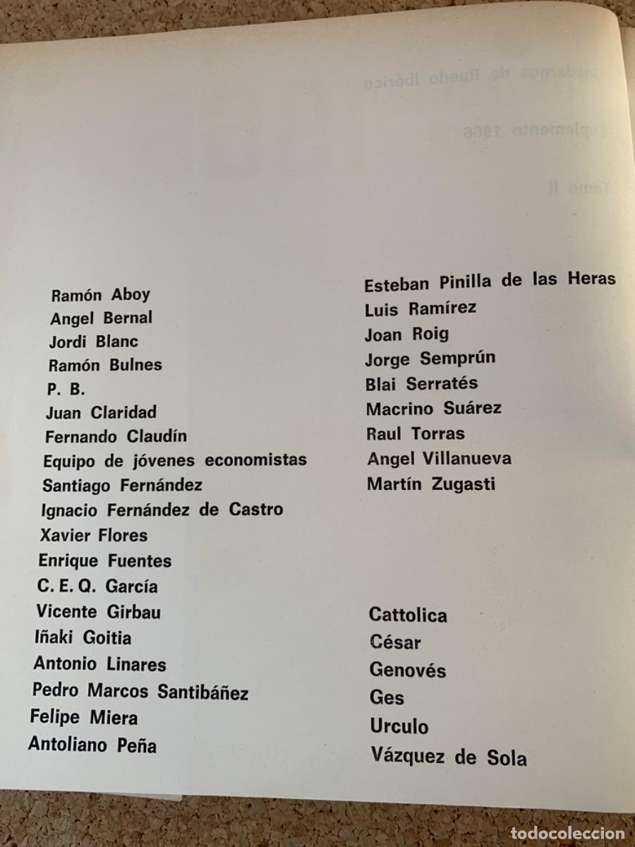 Libros de segunda mano: Horizonte Espa&ntilde;ol 1966 (editorial Ruedo Ib&eacute;rico) - Foto 4
