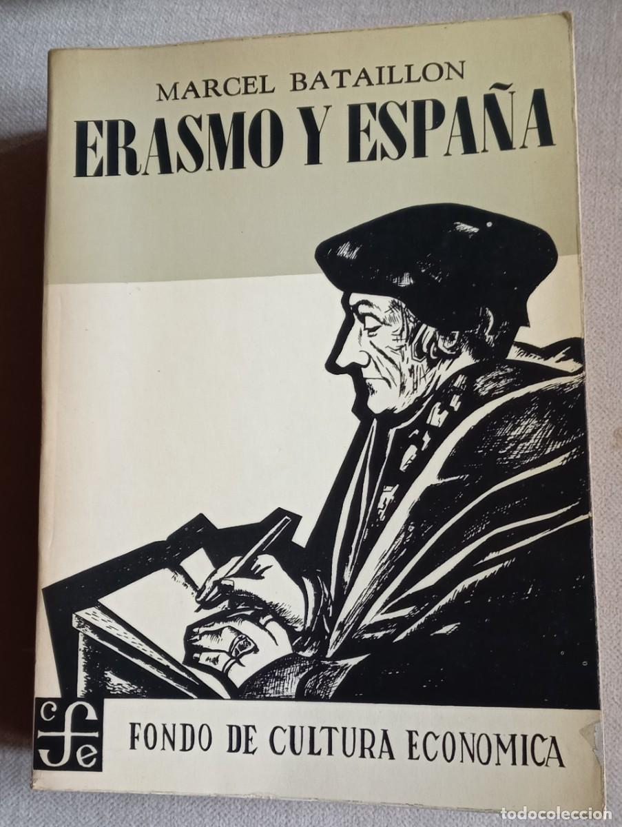 Libros de segunda mano: Erasmo y Espa&ntilde;a - Foto 1