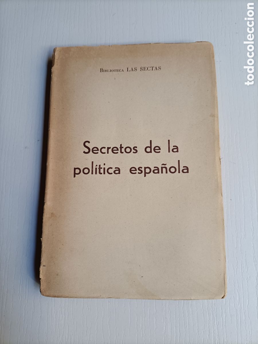 Libri di seconda mano: Secretos de la pol&iacute;tica espa&ntilde;ola. Biblioteca. Las sectas Vol.8