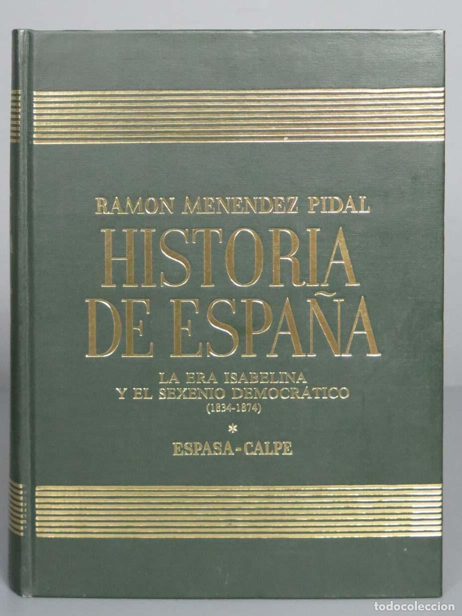 Libros de segunda mano: LA ERA ISABELINA. PIDAL. 1981 - Foto 1