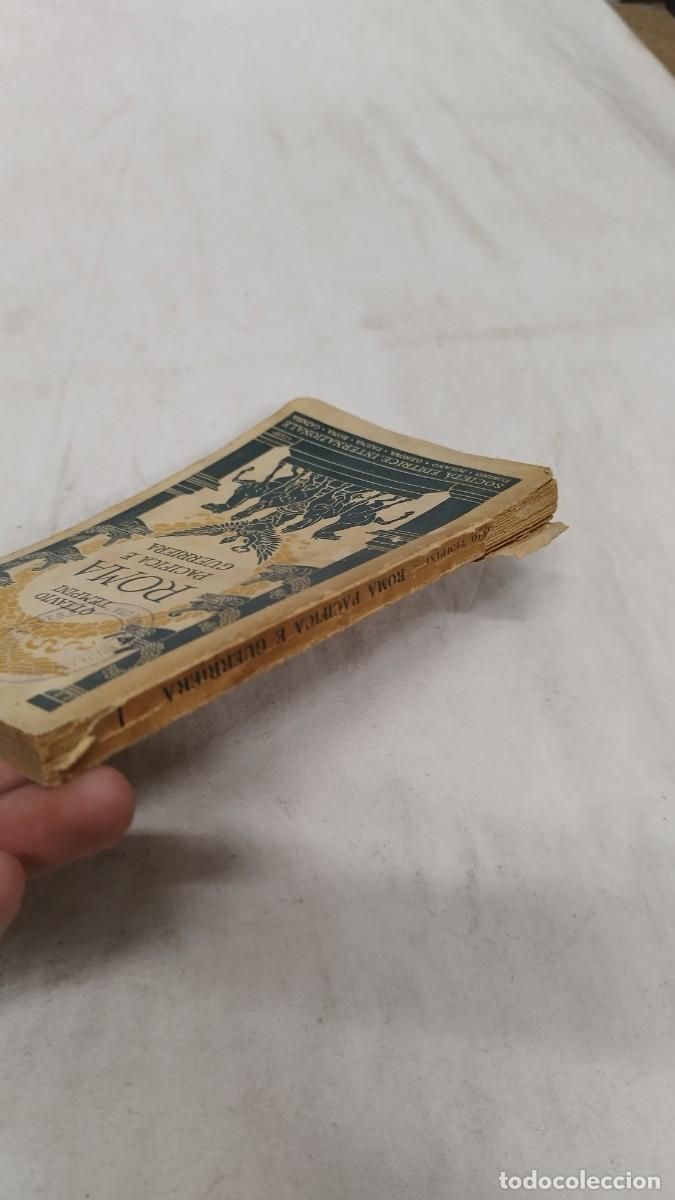 Libros de segunda mano: Antiguo libro, OTTAVIO TEMPINI ROMA PACIFICA E GUERRIERA - Foto 5