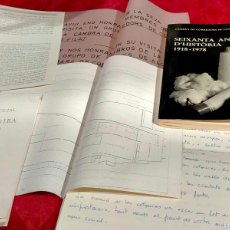 Libros de segunda mano: SEIXANTA ANYS D'HISTÒRIA 1918-1978 CAMBRA DE CORREDORS DE COTÓ FILAT