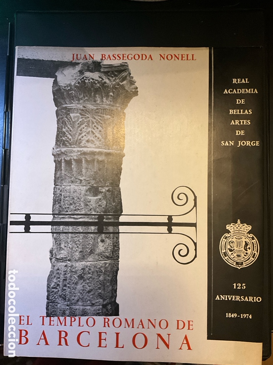 Libros de segunda mano: EL TEMPLO ROMANO DE BARCELONA - Foto 1