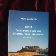 Libros de segunda mano: TOSSA LA FORMACIÓ D'UNA VILA. EL COMTE, L'ABAT I ELS TOSSENCS (SEGLES IX-XII). MARIO ZUCCHITELLO. 19