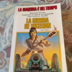 Libros de segunda mano: LA GUERRA DE SECESIÓN. STEVE PERRY. COLECCIÓN LA MÁQUINA DEL TIEMPO Nº 5. ED. TIMUN MAS, 1986.