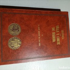 Libros de segunda mano: HISTORIA DE LA VILLA Y CORTE DE MADRID. JOSÉ AMADOR DE LOS RÍOS.. EDICIÓN FACSÍMIL CAJA DE AHORROS