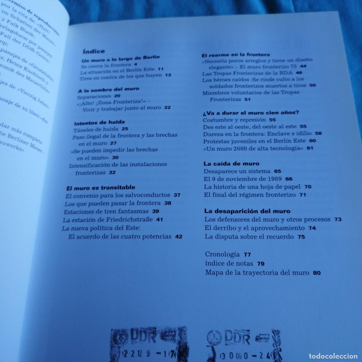 Libros de segunda mano: EL MURO DE BERLIN / / GV 43 - Foto 6