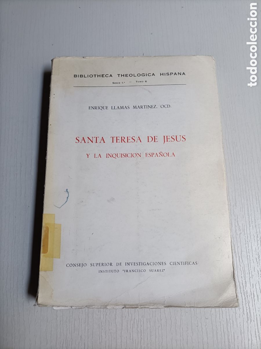 Livres d'occasion: Santa Teresa de Jes&uacute;s y la Inquisici&oacute;n espa&ntilde;ola Enrique Llamas Mart&iacute;nez