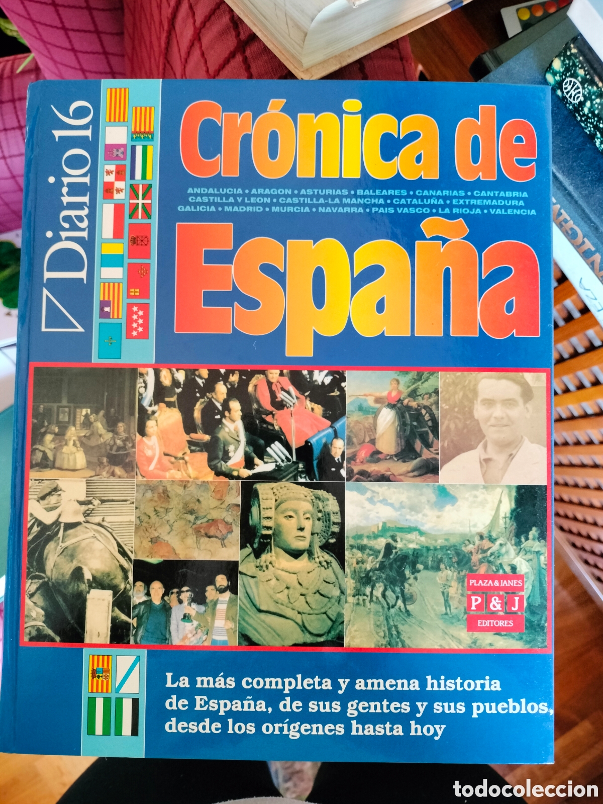 Libros de segunda mano: Libro Cr&oacute;nica de Espa&ntilde;a - Foto 1
