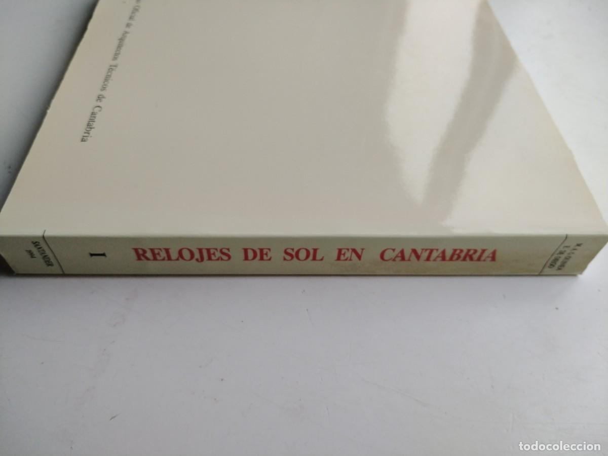 Libros de segunda mano: Relojes de sol en Cantabria-cat&aacute;logo y estudio - Foto 2