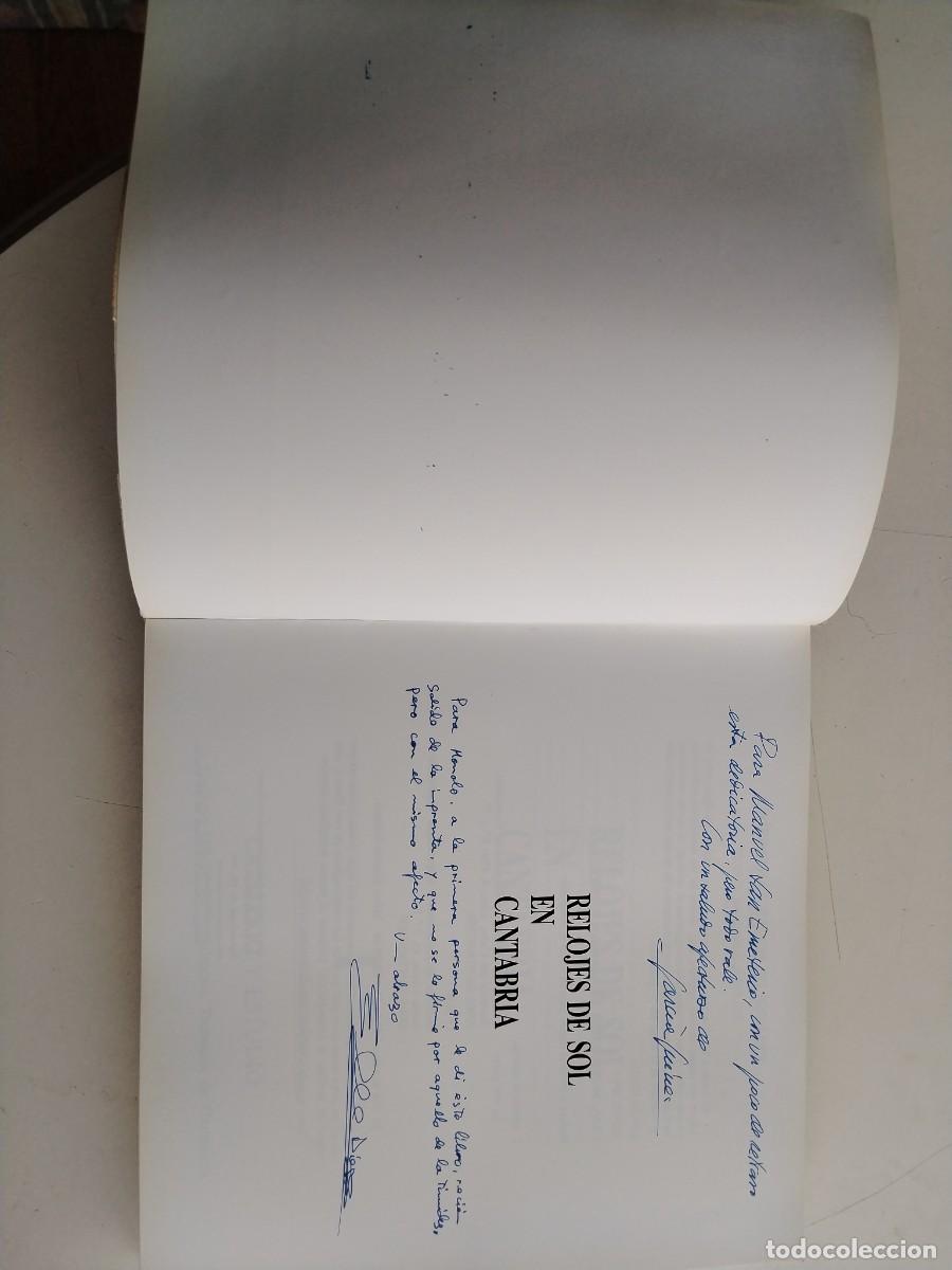 Libros de segunda mano: Relojes de sol en Cantabria-cat&aacute;logo y estudio - Foto 4