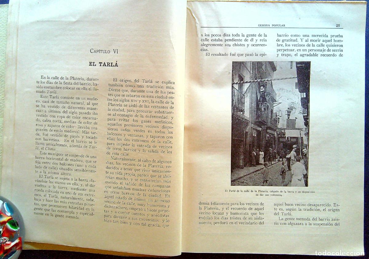 Libros de segunda mano: GERONA POPULAR - PLA CARGOL, JOAQU&Iacute;N - 1944 - Foto 7
