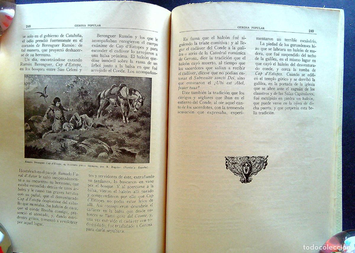 Libros de segunda mano: GERONA POPULAR - PLA CARGOL, JOAQU&Iacute;N - 1944 - Foto 14