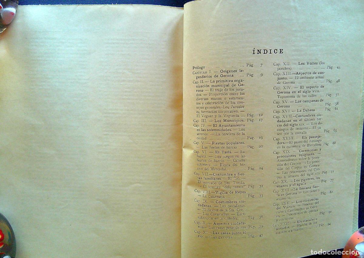Libros de segunda mano: GERONA POPULAR - PLA CARGOL, JOAQU&Iacute;N - 1944 - Foto 18