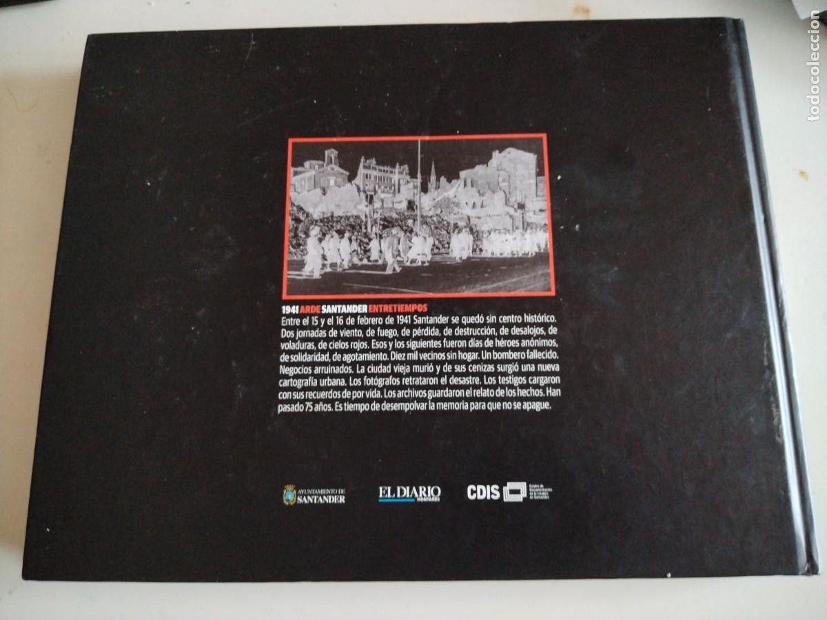 Libros de segunda mano: 1941 arde Santander entretiempos - Foto 3