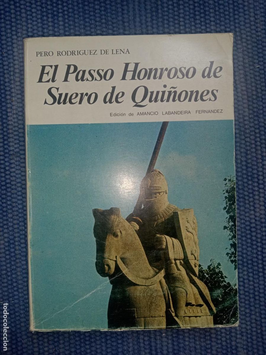 Libros de segunda mano: El Passo Honroso de Suero de Qui&ntilde;ones - Foto 1
