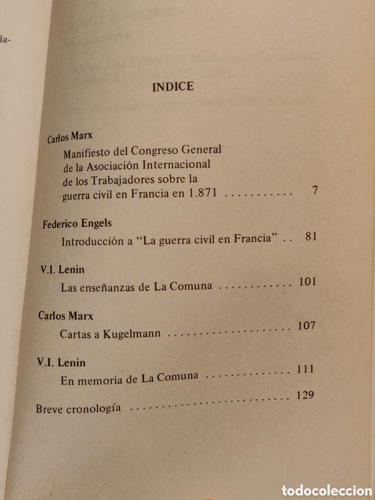 Libros de segunda mano: La Comuna de Par&iacute;s - Marx, Engels, Lenin - Foto 2