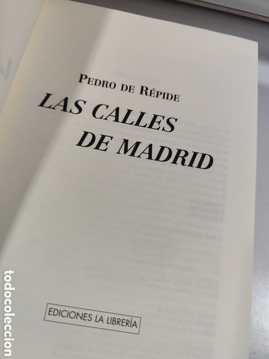 Libros de segunda mano: Las calles de Madrid. Pedro de repide. - Foto 4