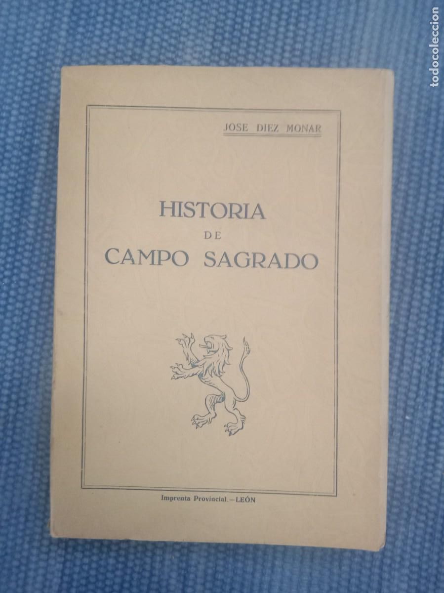 Libros de segunda mano: Historia de Camposagrado - Le&oacute;n - - Foto 1